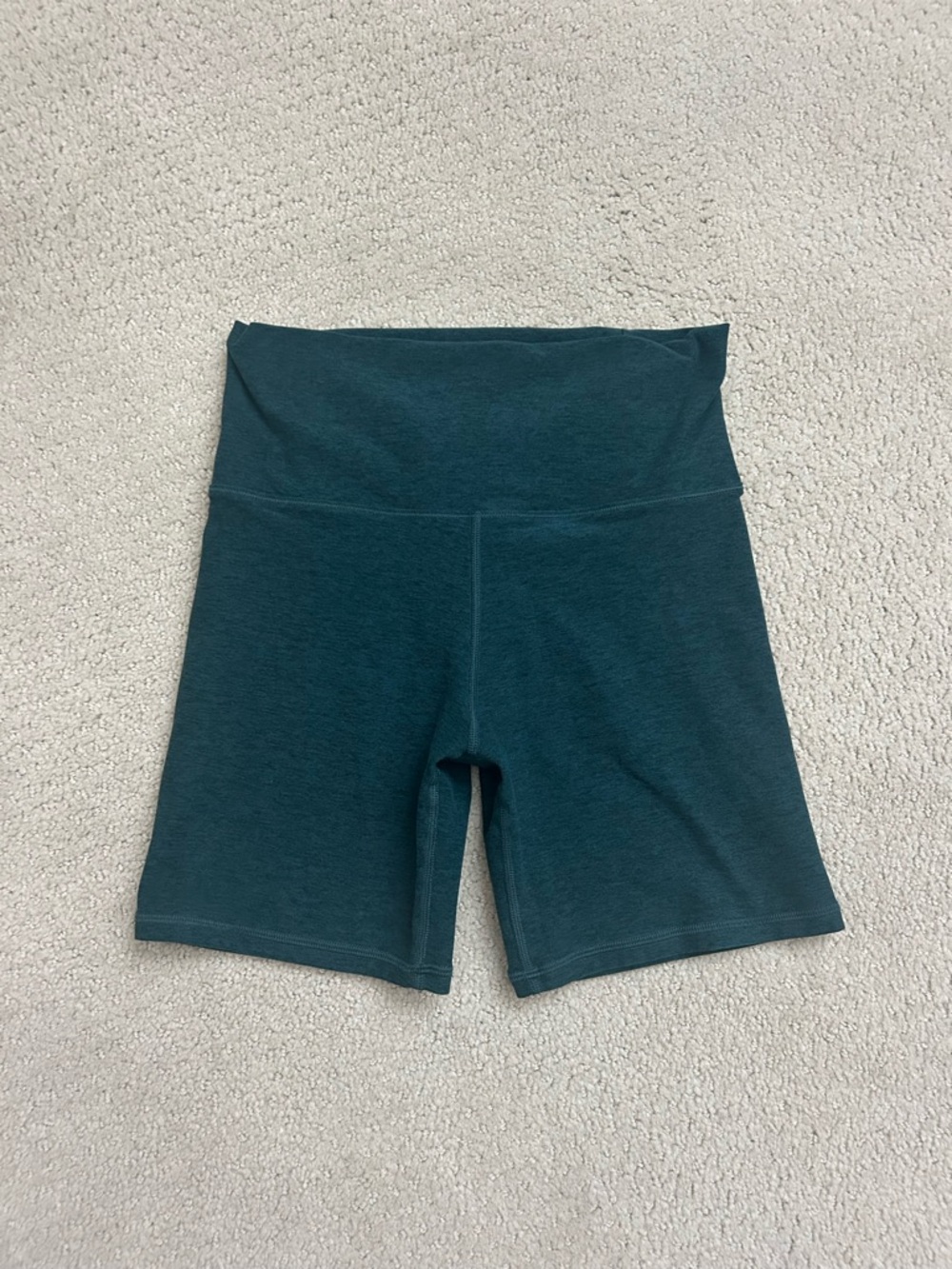 Elevation Heathered Dark Teal/Green Shorty Vuori Shorts
